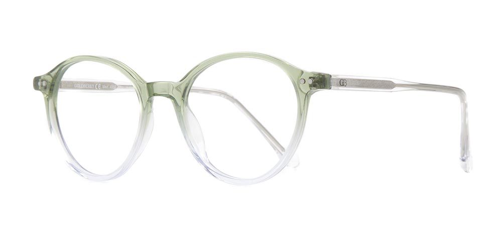 GOLDBERRY NULL Teenage Man,Woman,Unisex Round Full-Rimmed Acetate Unfiltered GB 4002-C.09